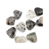 Tourmalinated Quartz Heart