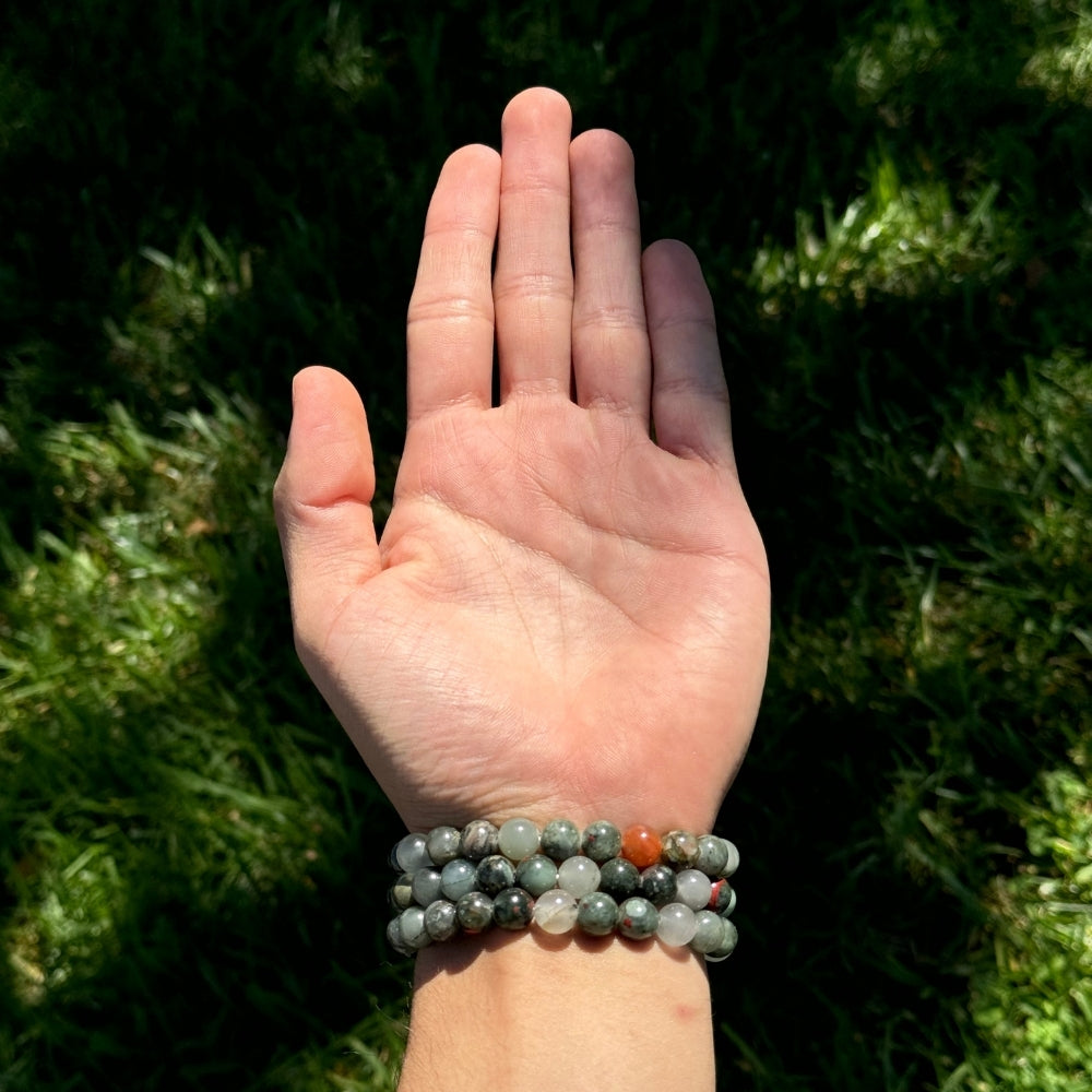 Bloodstone Bracelet 8mm