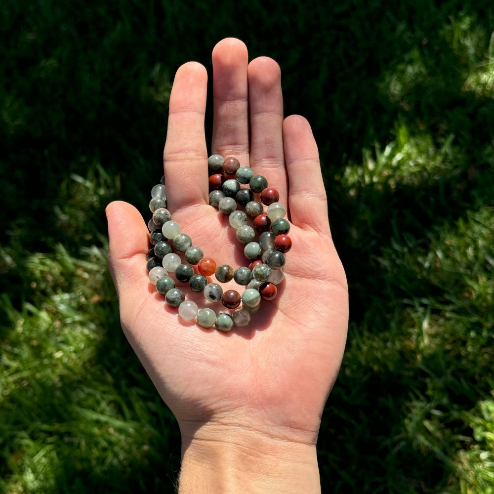 Bloodstone Bracelet 8mm