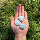 Blue Calcite Mini Heart