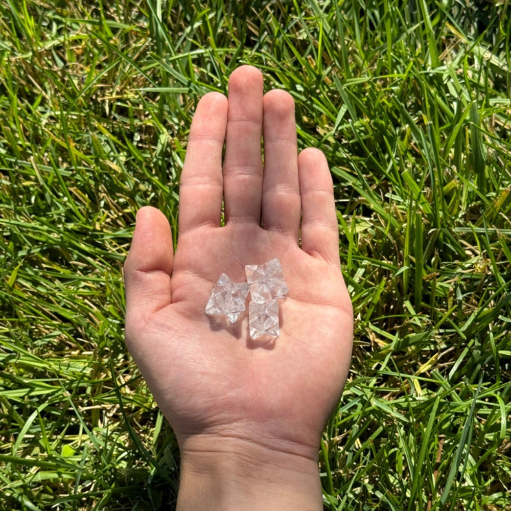 Clear Quartz Mini Merkaba