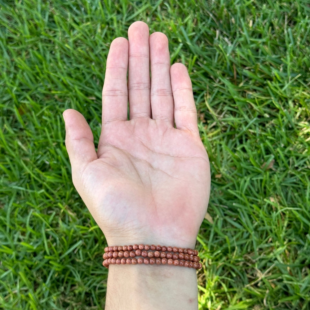 Goldstone Mini Bracelet 4mm
