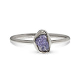 Tanzanite Silver Ring