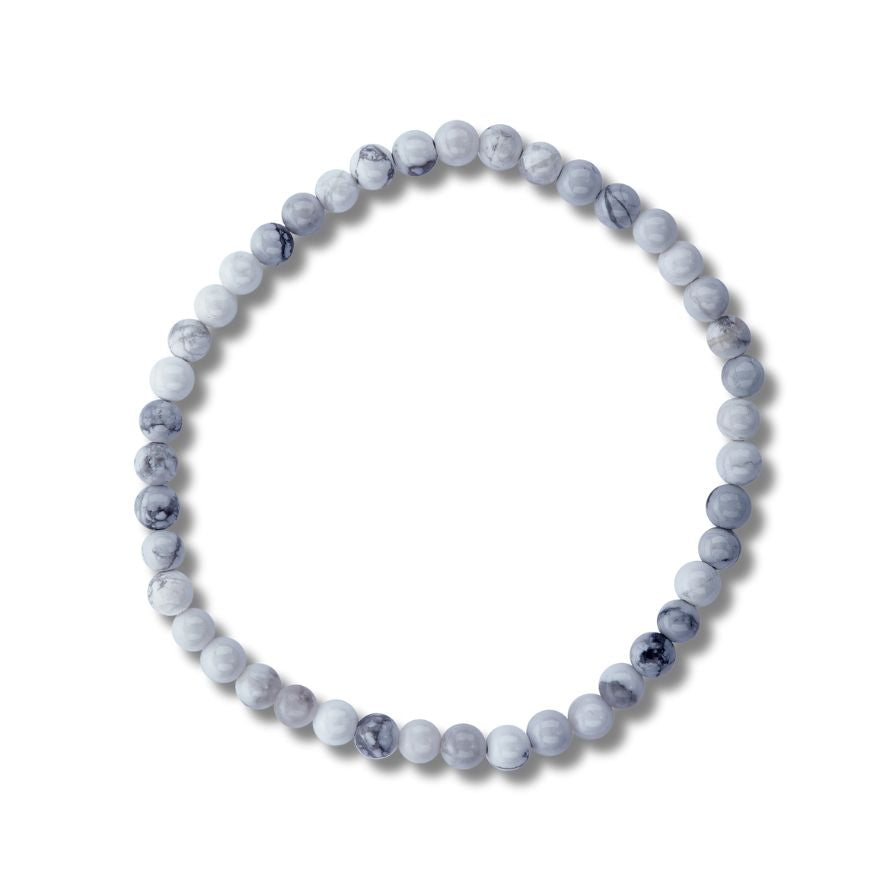 Howlite Mini Bracelet 4mm