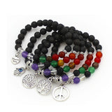 Lava Willpower Chakra CharmHealing Bracelets