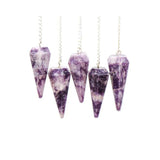 Lepidolite Pendulum