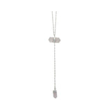 Rose Quartz Double Crystal Necklace