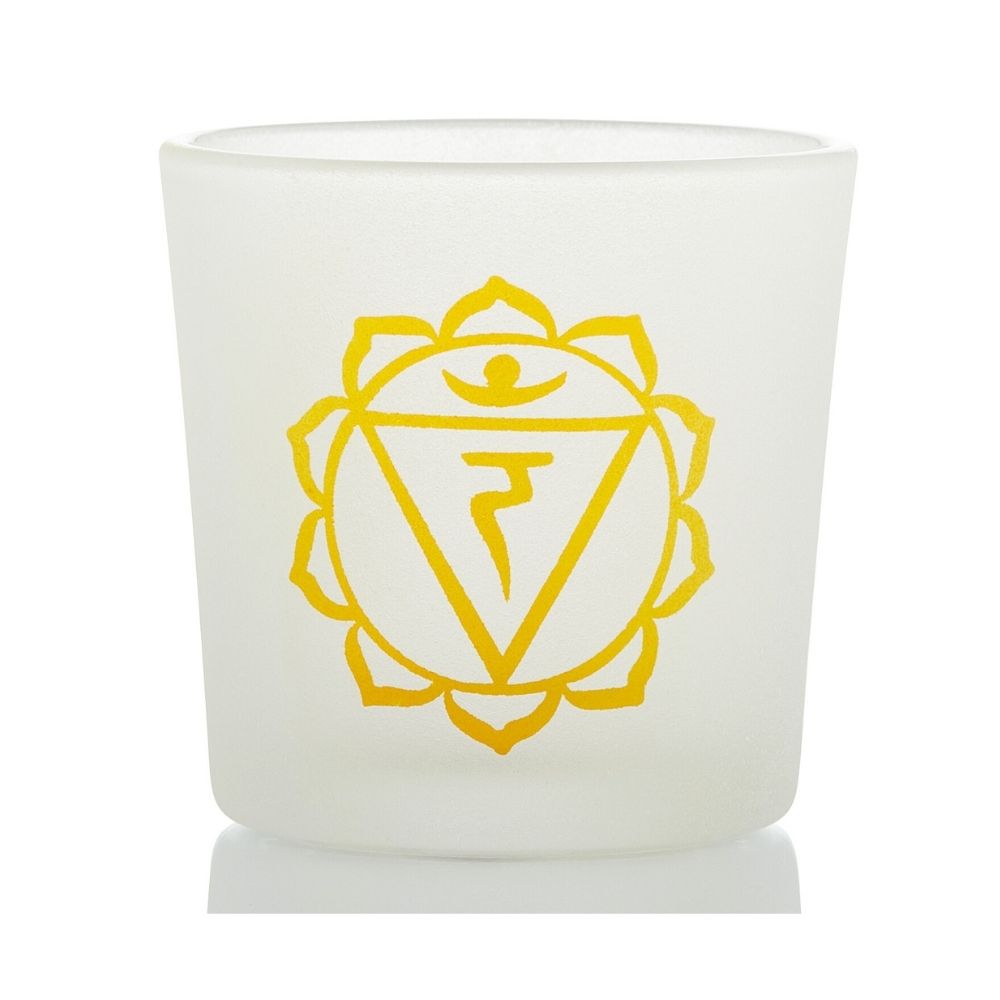 Glass Votive Chakra