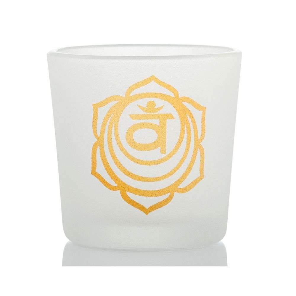 Glass Votive Chakra