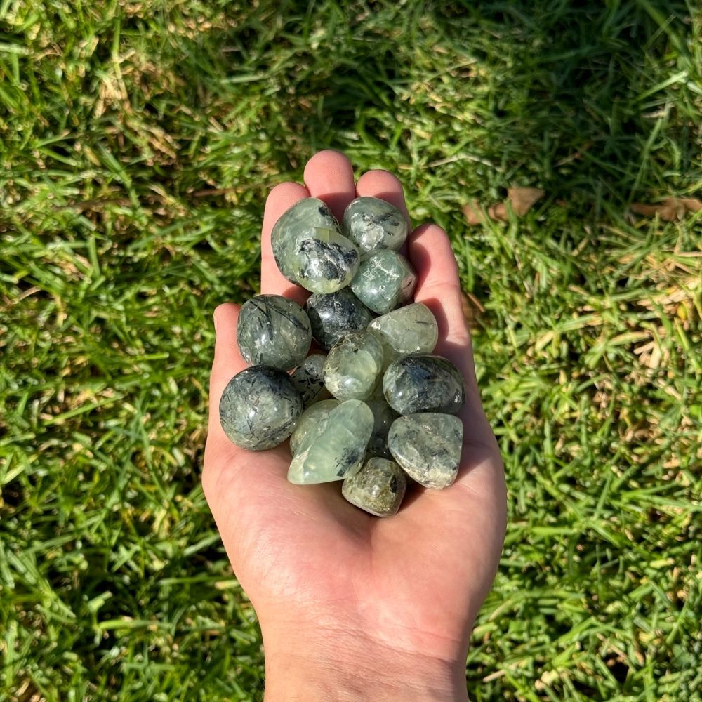 Prehnite - Tumbled