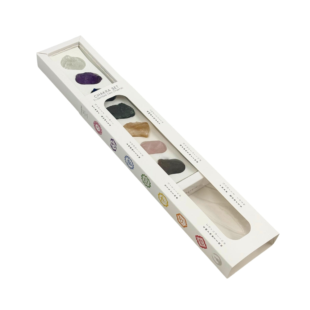 Chakra Crystals Gift Set - Raw