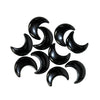 Obsidian Mini Half Moon