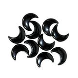 Obsidian Mini Half Moon