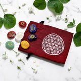 7 Engraved Crystals Chakra Set