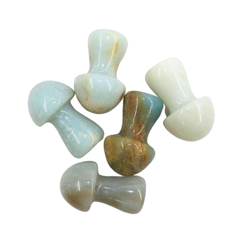 Amazonite Mushroom - Medium