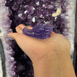 Amethyst Dragon Head