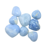 Blue Calcite Mini Heart Variety