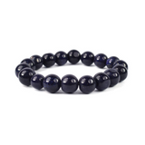 Blue Goldstone Bracelet 8mm