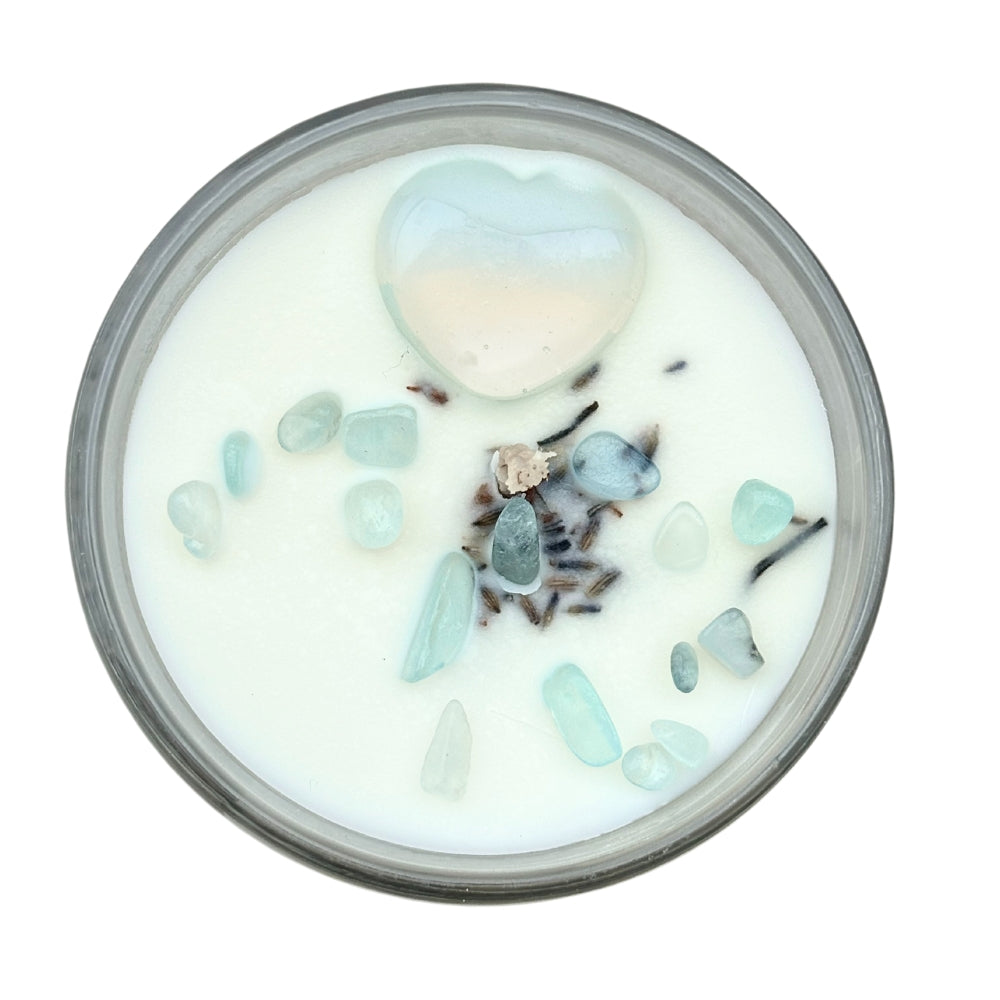 Crystal Candle Calming Paradise