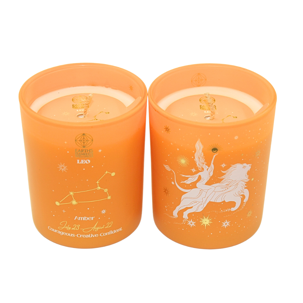 Leo Zodiac Candle