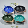 Ceramic Leaf Trinket Dish - Assorted