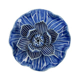 Ceramic Lotus Leaf Incense Holder - Assorted Colors