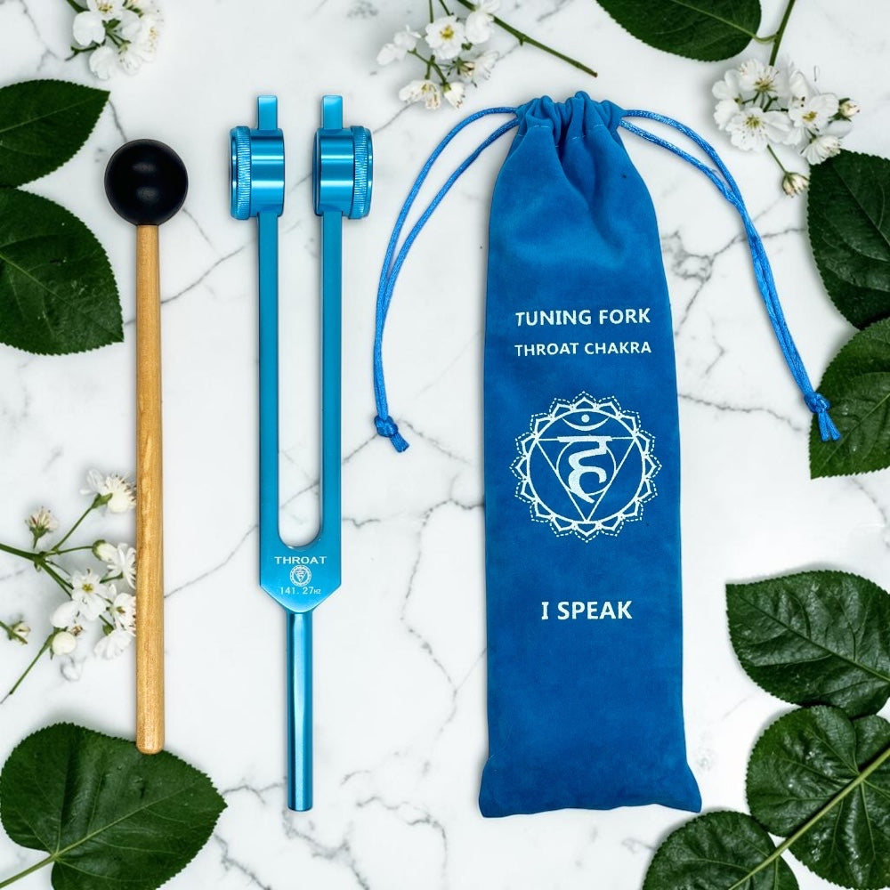 Chakra Metal Tuning Fork - Throat