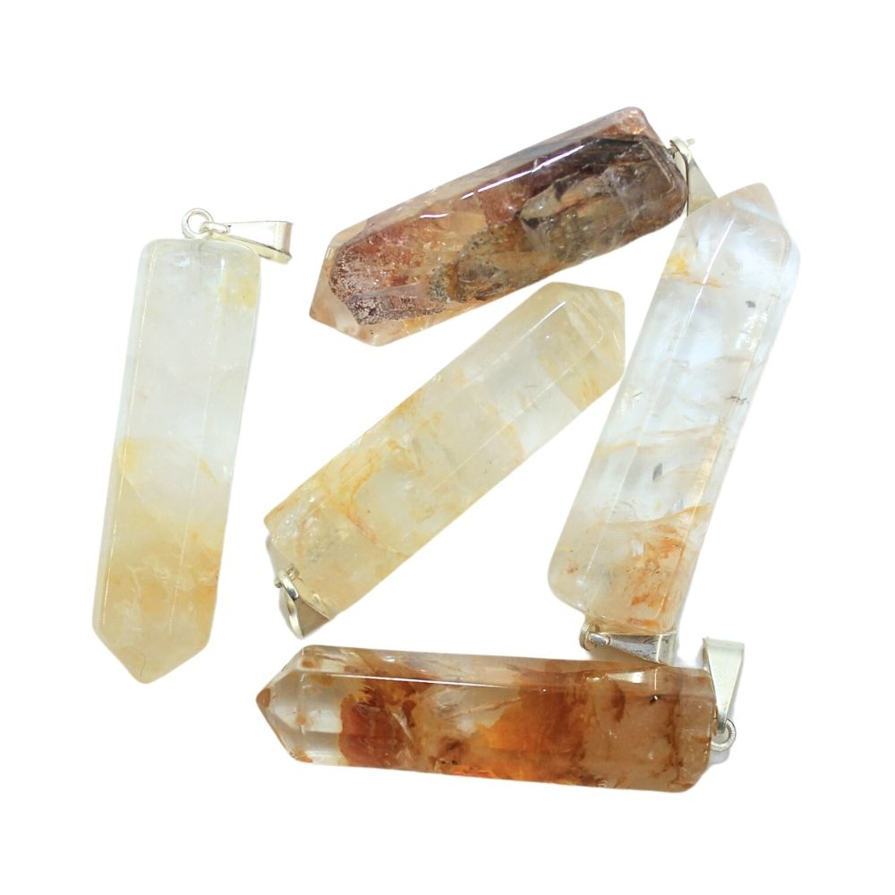 Citrine Point Pendant