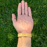 Citrine Bracelet 4mm