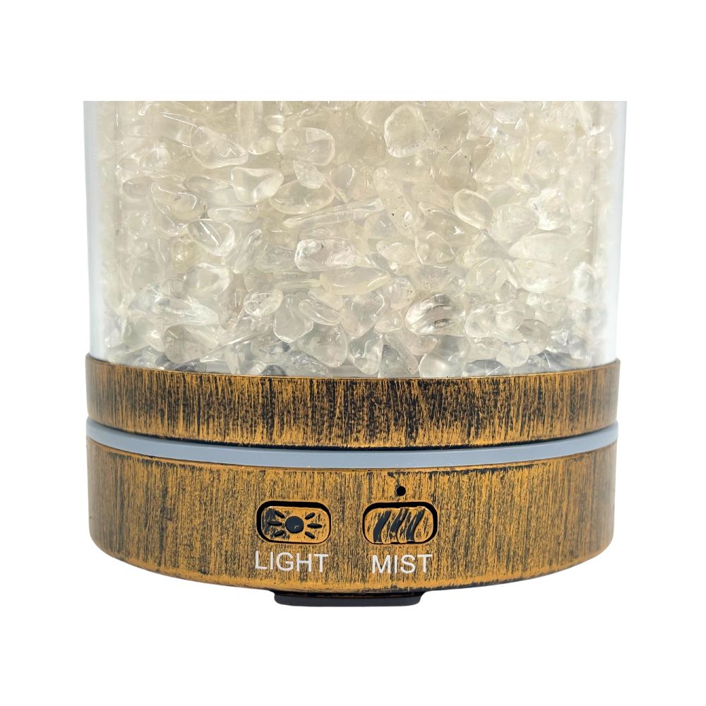 Clear Quartz Essential Oil Diffuser