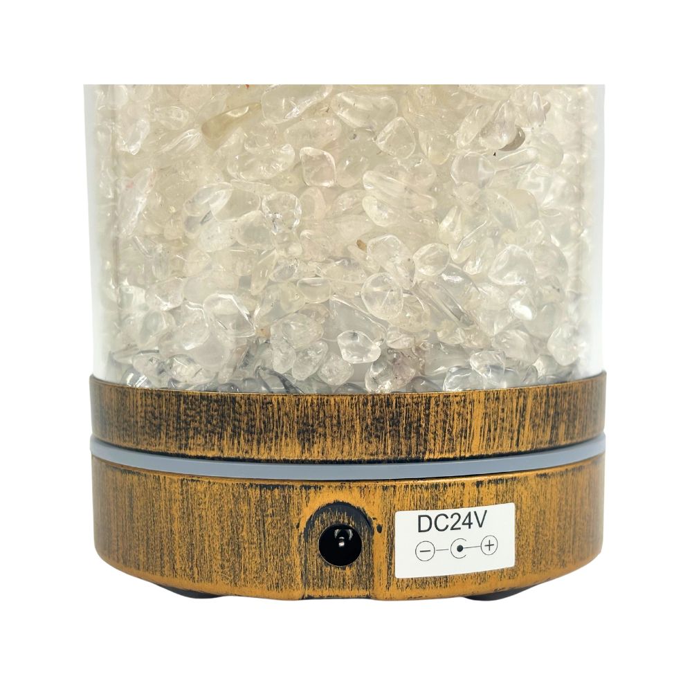 Clear Quartz Essential Oil Diffuser