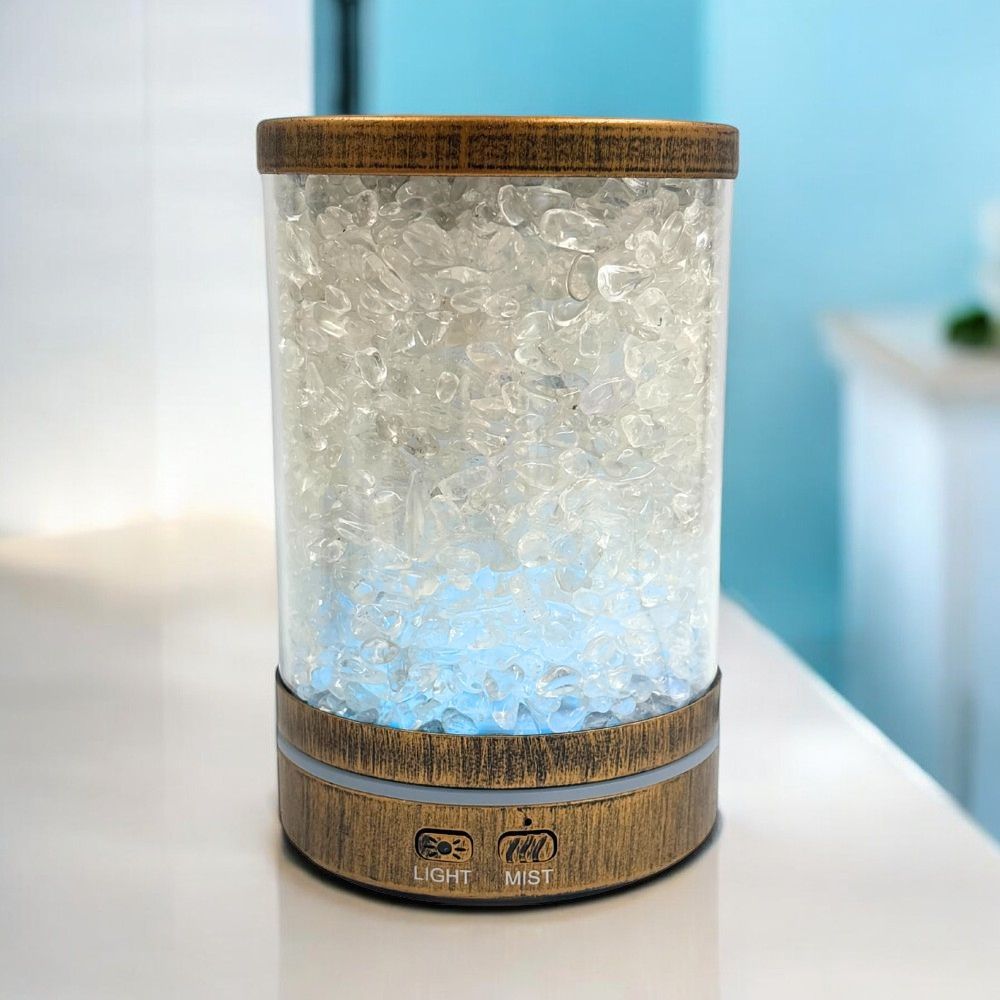 Clear Quartz Essential Oil Diffuser