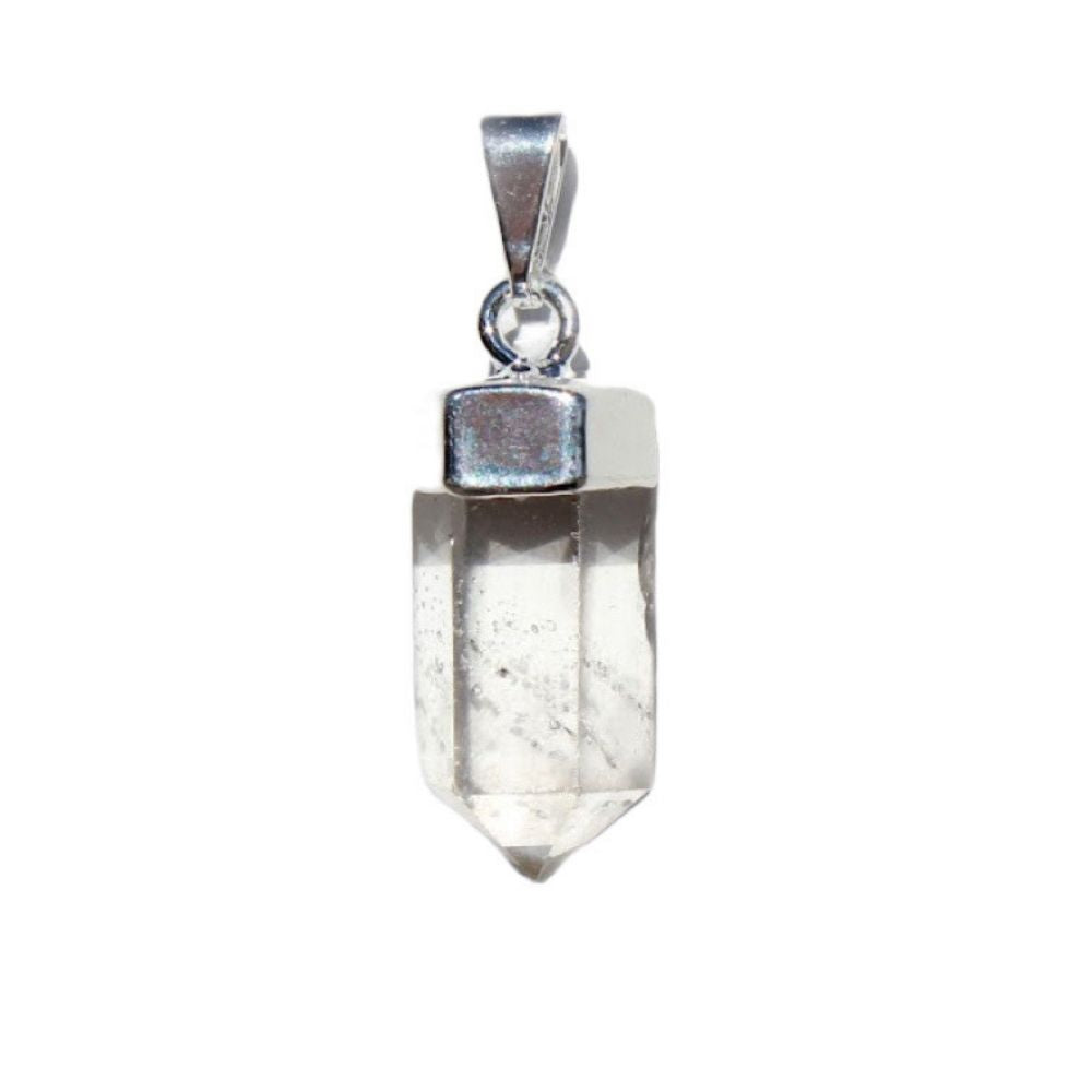 Clear Quartz Small Point Pendant
