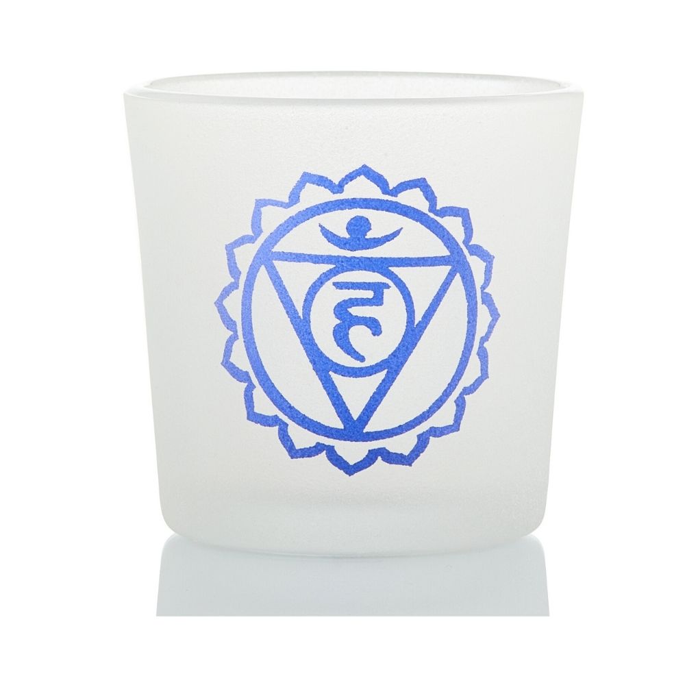 Glass Votive Chakra