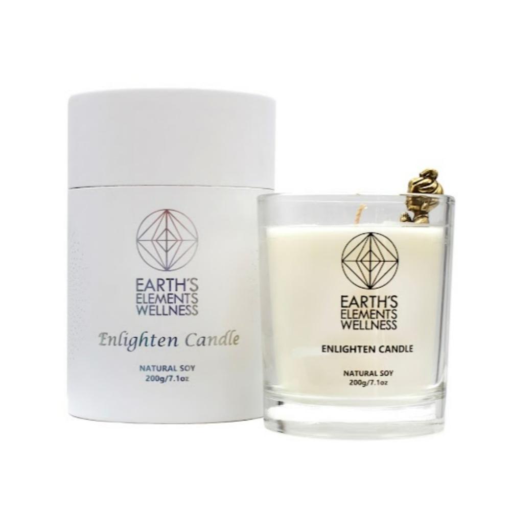 Enlighten Candle White Earths Elements