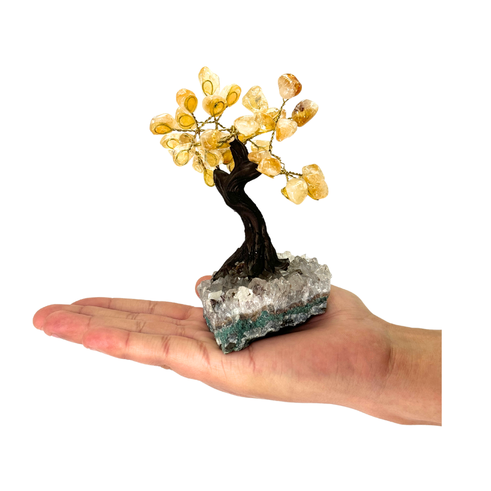 citrine bonsai tree Feng Shui Citrine Money Tree