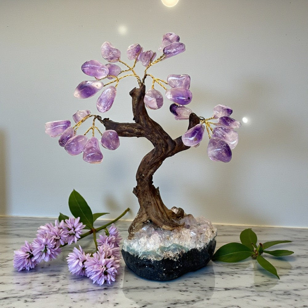 Feng Shui Amethyst Money Tree