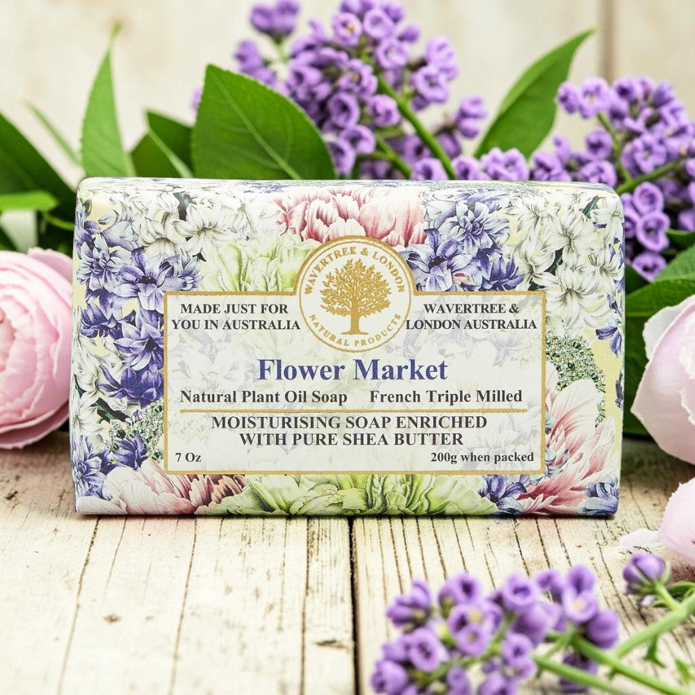 Flower Market Watertree and London Soap