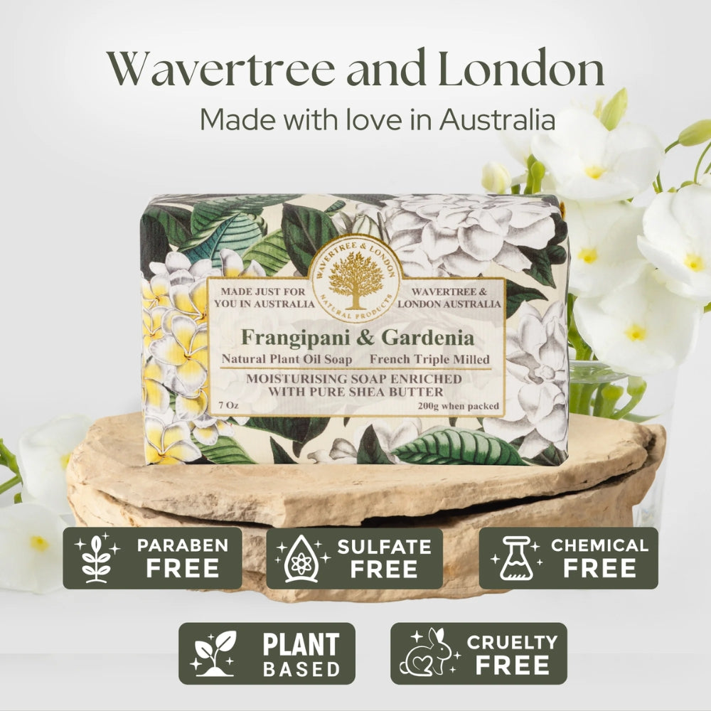 Frangipani and Gardenia Wavertree and London Soap