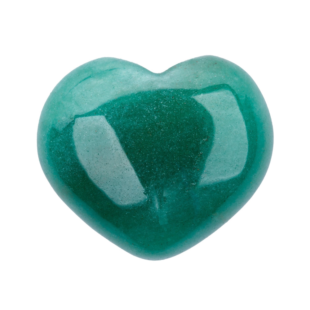 Green Aventurine Heart
