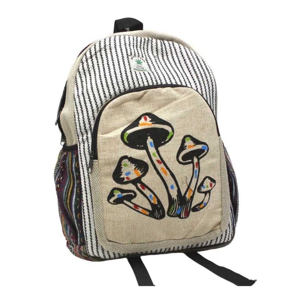 Hemp Backpack -earths elements