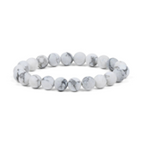 Howlite Bracelet 8mm