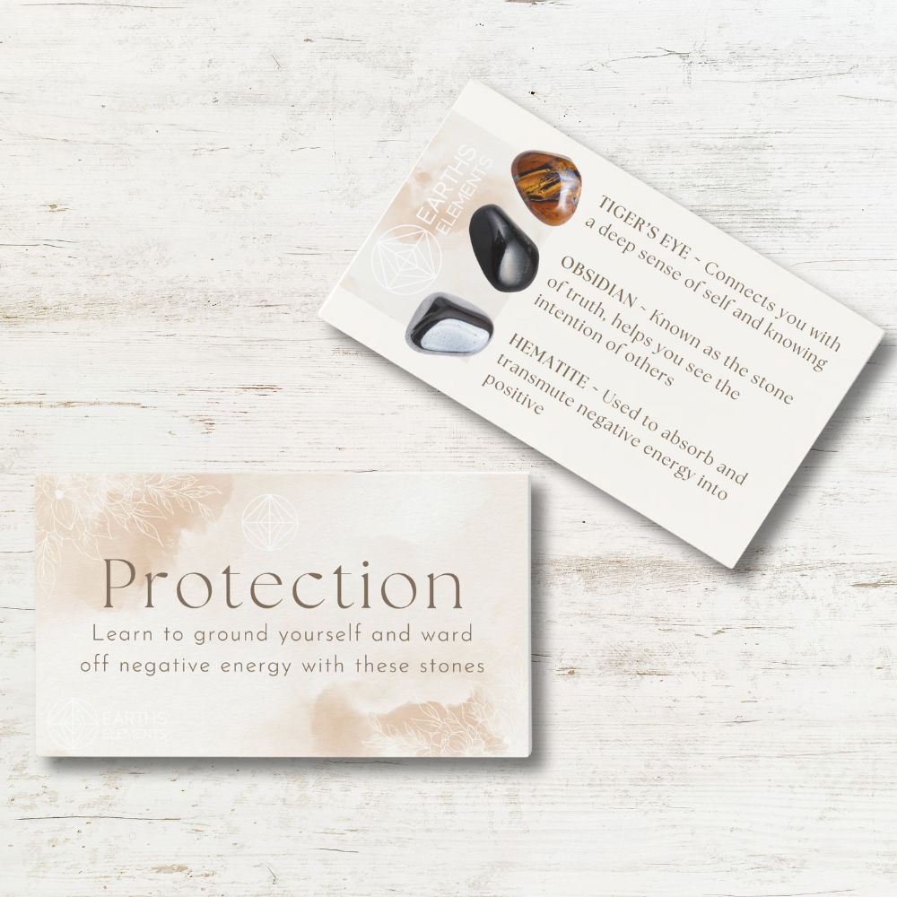 Protection - Intention Bracelet Set - 8mm