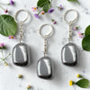 Keychain - Tumbled Hematite