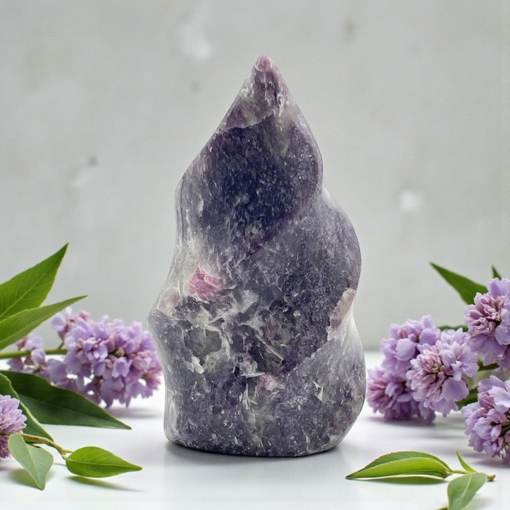 Lepidolite Flame