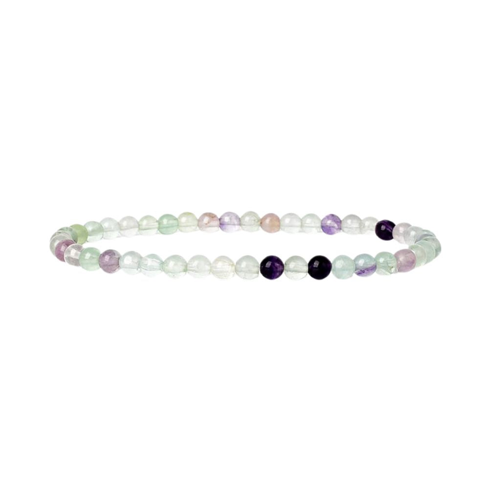 Crystal Bracelet - 4mm Fluorite