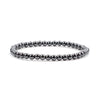 Crystal Bracelet - 4mm Hematite