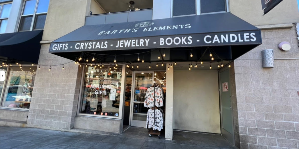 Store front of Earths Elements Little Italy