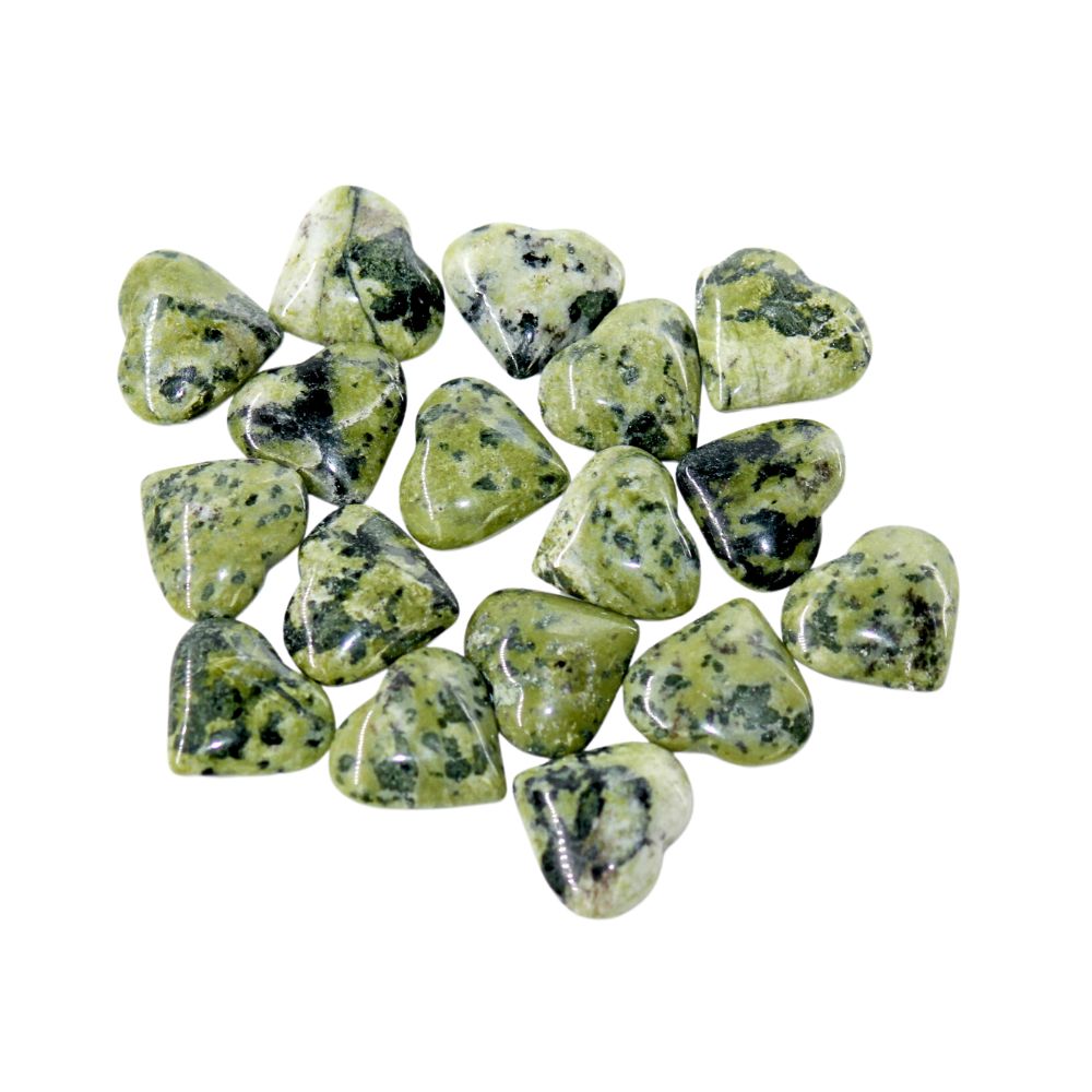 Olive Serpentine Mini Heart