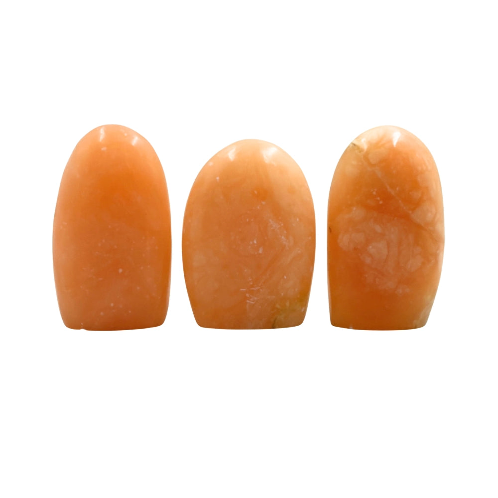 Orange Calcite Free Form